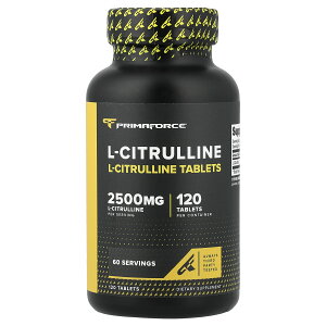 �y15%OFF�N�[�|����5/23 20:00~5/27 01:59�zPrimaforce L-�V�g������ �y iHerb �A�C�n�[�u ���� �z �v���}�t�H�[�X �V�g������ �A�~�m�_ �T�v�������g �T�v�� �^�u���b�g 2,500mg 120��