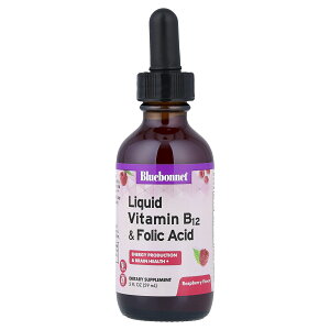 �y15%OFF�N�[�|����5/23 20:00~5/27 01:59�zBluebonnet Nutrition �t�� �r�^�~��B12 & �t�_ �y iHerb �A�C�n�[�u ���� �z �u���[�{�l�b�g �j���[�g���V���� �r�^�~��B �r�^�~�� B12 B �r�^�~���� �T�v�������g �T