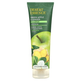 Desert Essence シャンプー 【 iHerb アイハーブ 公式 】 デザートエッセンス ヘアシャンプー リンゴ ショウガ アロエ ホホバ パンテノール グリーン アップル & ジンジャー 237ml