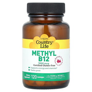 �y15%OFF�N�[�|����4/4 00:00~4/10 01:59�zCountry Life ���`�� B12 �y iHerb �A�C�n�[�u ���� �z �J���g���[���C�t �r�^�~��B12 �r�^�~��B �r�^�~�� B �r�^�~���� ���`���R�o���~�� �r�^�~��C �t�_ �T�v�� ��