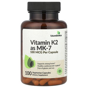 FutureBiotics �r�^�~��K2 MK-7 �y iHerb �A�C�n�[�u ���� �z �t���[�`���[�o�C�I�e�B�N�X �r�^�~��K �r�^�~�� K2 K ���i�L�m�� �r�^�~���T�v�� �r�^�~���� �T�v�������g �T�v�� �x�W�J�v�Z�� 100mcg 100