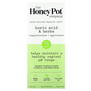 The Honey Pot Company �z�E�_ & �n�[�u �y iHerb �A�C�n�[�u ���� �z �U �n�j�[�|�b�g�J���p�j�[ �R�R�A�o�^�[ �e�B�[�c���[ �A���� �����p ���� 14�� �A�v���P�[�^�[ 1��