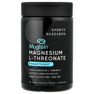 Sports Research MAG LT マグテイン 【 iHerb アイハーブ 公式 】 スポーツリサーチ マグネシウム L-トレ…