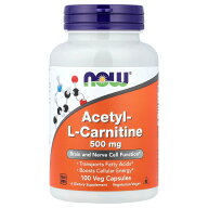 【SS限定20%OFFクーポン★6/4 20:00~6/11 01:59】NOW Foods アセチル-L-カルニチン 【 iHerb アイハーブ …