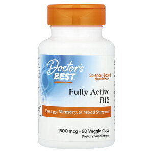 �y15%OFF�N�[�|����5/23 20:00~5/27 01:59�zDoctor's Best �t���[�A�N�e�B�u B12 �y iHerb �A�C�n�[�u ���� �z �h�N�^�[�Y�x�X�g �r�^�~��B12 �r�^�~�� �r�^�~��B �r�^�~��B�Q �T�v�������g �T�v�� �x�W�J�v