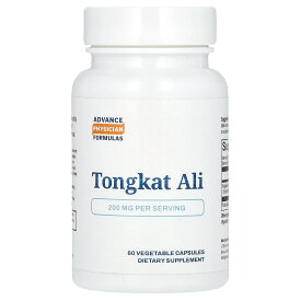 Advance Physician Formulas トンカットアリ 【 iHerb アイハーブ 公式 】 アドバンスフィジシャン フォーミュラ トンカットアリ根 エウリコマロンギホリア エキス サプリメント サプリ ベジカプセル 200mg 60粒