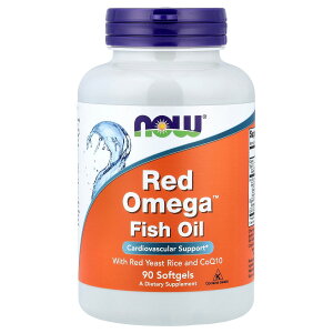 �y15%OFF�N�[�|����4/14 20:00~4/20 23:59�zNOW Foods ���b�h�I���K �y iHerb �A�C�n�[�u ���� �z �i�E�t�[�Y Red Omega CoQ10 �R�G���U�C��Q10 �g�� �t�B�b�V���I�C�� �T�v�������g �T�v�� �I���K3���b�_ �I��