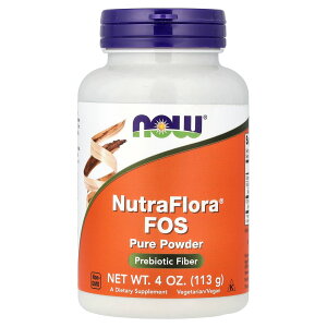 NOW Foods �j���[�g���t���[�� FOS �s���A�p�E�_�[ �y iHerb �A�C�n�[�u ���� �z �i�E�t�[�Y NutraFlora �I���S�� �t���N�g�I���S�� �v���o�C�I�e�B�N�X �H���@�� �T�v�� 100�� �s���A ���� �p�E�_�[ 11