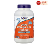 【15%OFFクーポン★3/13 0:00~3/16 23:59】NOW Foods ウルトラオメガ 3-D 【 iHerb アイハーブ 公式 】 …