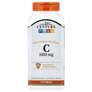 21st Century C-1000 �������o�^ �y iHerb �A�C�n�[�u ���� �z 21st �Z���`�����[ �r�^�~��C �r�^�~�� �r�^�~���� �A�X�R���r���_ �T�v�������g �T�v�� �^�u���b�g 1,000mg 110��