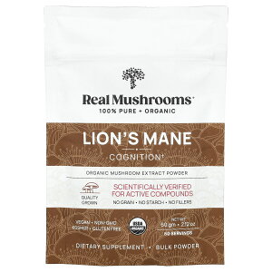�y15%OFF�N�[�|����4/14 20:00~4/20 23:59�zReal Mushrooms ���}�u�V�^�P �I�[�K�j�b�N �y iHerb �A�C�n�[�u ���� �z ���A���}�b�V�����[�� �L�@ �R���� ���C�I���Y���[�� �R�O�j�V���� �G�L�X �x�[�^�O��