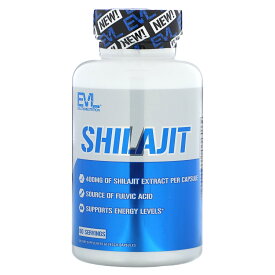 EVLution Nutrition シラジット 【 iHerb アイハーブ 公式 】 エボリューションニュートリション シラジットエキス フルボ酸 ハーブ サプリメント サプリ ベジカプセル 60粒