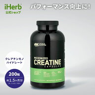 オプティマムニュートリション クレアチン 【 iHerb アイハーブ 公式 】 Optimum Nutrition ON モノハイ…
