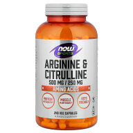 【15%OFFクーポン★5/9 20:00~5/16 01:59】NOW Foods アルギニン & シトルリン 【 iHerb アイハーブ 公式…