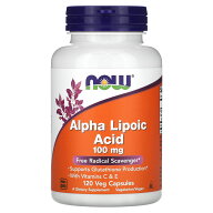 【SS限定20%OFFクーポン★6/4 20:00~6/11 01:59】NOW Foods アルファリポ酸 【 iHerb アイハーブ 公式 】…