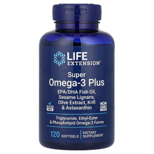 �y15%OFF�N�[�|����4/14 20:00~4/20 23:59�zLife Extension �X�[�p�[ �I���K3 �v���X �y iHerb �A�C�n�[�u ���� �z ���C�t�G�N�X�e���V���� �t�B�b�V���I�C�� �I���K3���b�_ �S�}���O�i�� �I���[�u �G�L�X 