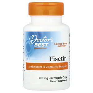 �y15%OFF�N�[�|����4/4 00:00~4/10 01:59�zDoctor's Best �t�B�Z�`�� �y iHerb �A�C�n�[�u ���� �z �h�N�^�[�Y�x�X�g �m�{�Z�`�� Novusetin �n�[�m�L �T�v�������g �T�v�� �x�W�J�v�Z�� 100mg 30��