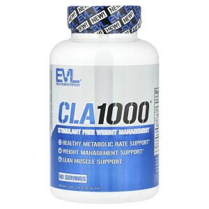 �yPOINT20�{��1/18 00:00�`1/18 23:59����zEVLution Nutrition CLA 1000 �y iHerb �A�C�n�[�u ���� �z �G�{�����[�V�����j���[�g���V���� �������m�[���_ �x�j�o�i�� �x�j�o�i�I�C�� �g�Ԗ� �T�t�����[�� �T