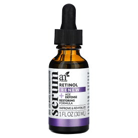 【POINT20倍★8/4 20:00〜8/11 1:59】artnaturals レチノール セラム 【 iHerb アイハーブ 公式 】 アートナチュラルズ 美容液 ヒアルロン酸 緑茶エキス ツボクサエキス 30ml
