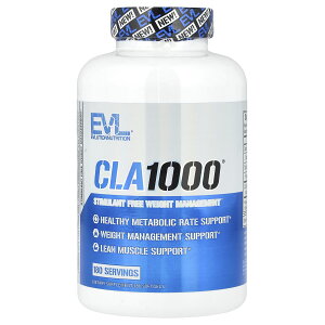 �yPOINT20�{��1/18 00:00�`1/18 23:59����zEVLution Nutrition CLA 1000 �y iHerb �A�C�n�[�u ���� �z �G�{�����[�V�����j���[�g���V���� �������m�[���_ �x�j�o�i�� �x�j�o�i�I�C�� �g�Ԗ� �T�t�����[�� �T