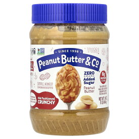 Peanut Butter & Co ピーナッツバター オールドファッション クランチー 【 iHerb アイハーブ 公式 】 ピーナッツバター&カンパニー ピーナツバター ピーナッツ スプレッド グルテンフリー タンパク質 454g