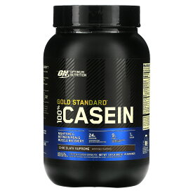 ゴールドスタンダード 100% カゼイン 【 iHerb アイハーブ 公式 】 オプティマムニュートリション Optimum Nutrition ON Gold Standard Casein ミセルカゼイン プロテイン パウダー チョコレート スプリーム 850g