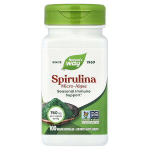 Nature's Way �X�s�����i �y iHerb �A�C�n�[�u ���� �z �l�C�`���[�Y�E�F�C ���ב��� �X�[�p�[�O���[�� �T�v�������g �T�v�� ���B�[�K���J�v�Z�� 760mg 100��