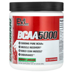 EVLution Nutrition BCAA 5000 �y iHerb �A�C�n�[�u ���� �z �G�{�����[�V�����j���[�g���V���� ���򍽃A�~�m�_ �A�~�m�_ ���C�V�� �o���� �C�\���C�V�� �T�v�� �p�E�_�[ ���� �`�F���[ ���C���G�[�h��