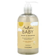 【15%OFFクーポン★8/4 20:00~8/11 01:59】SheaMoisture ベビーウォッシュ & シャンプー 【 iHerb アイハ…