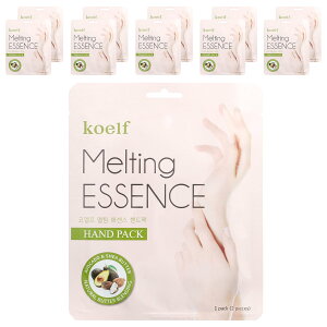 【POINT20倍★10/24 20:00〜10/27 9:59】Koelf メルティングエッセンス ハンドパック 【 iHerb アイハーブ 公式 】 コエルフ ハンドマスク 手パック 手 ハンド パック マスク 手袋タイプ 手袋型 アボカド