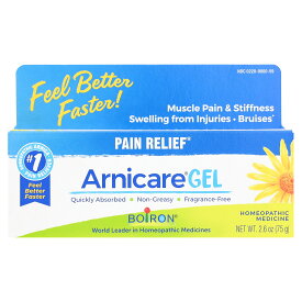 【15%OFFクーポン★3/13 0:00~3/16 23:59】Boiron アルニケア ジェル 【 iHerb アイハーブ 公式 】 ボイロン ボディケアジェル ペインリリーフ アルニカ アルニカモンタナ arnicare ハーブ ホメオパシー パラベンフリー 無香料 75g
