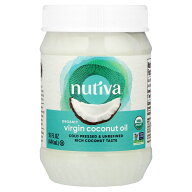 Nutiva バージン ココナッツオイル オーガニック 【 iHerb アイハーブ 公式 】 ヌティバ 有機 未精製 コ…