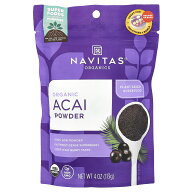 Navitas Organics アサイー パウダー オーガニック 【 iHerb アイハーブ 公式 】 ナビタスオーガニックス…