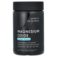 【7,000円以上購入で20%OFFクーポン★9/4 20:00~9/11 01:59】Sports Research 酸化マグネシウム 【 iHerb…