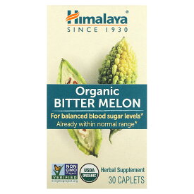 【15%OFFクーポン★3/13 0:00~3/16 23:59】Himalaya ビターメロン オーガニック 【 iHerb アイハーブ 公式 】 ヒマラヤ 有機 ゴーヤ ニガウリ ツルレイシ エキス サプリメント サプリ カプレット 30粒