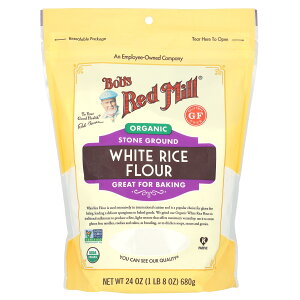 �yPOINT20�{��12/15 0:00�`1/5 23:59�zBob's Red Mill ���ĕ� �I�[�K�j�b�N �y iHerb �A�C�n�[�u ���� �z �{�u�Y���b�h�~�� �L�@ �z���C�g���C�X �t�����[ �ĕ� ���� �� �� ���C�X�t�����[ 680g