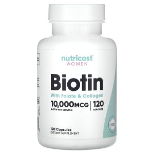 Nutricost rI` y iHerb ACn[u  z j[gRXg r^~BQ r^~ r^~B t_ R[Q CmR[Q E[}  Tvg Tv JvZ 10,000mcg 120