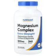 Nutricost マグネシウム コンプレックス 【 iHerb アイハーブ 公式 】 ニュートリコスト 酸化マグネシウ…