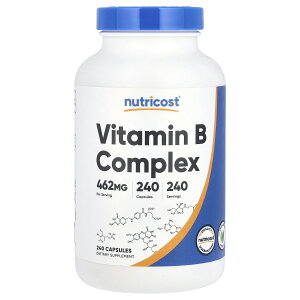 Nutricost �r�^�~��B �R���v���b�N�X �y iHerb �A�C�n�[�u ���� �z �j���[�g���R�X�g �r�^�~�� B1 B2 B3 B6 B9 B12 �t�_ �r�^�~��B�Q �r�^�~���� �r�^�~���T�v�� �r�^�~��C �T�v�� �J�v�Z�� 462mg 240��