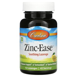 Carlson WN C[Y y iHerb ACn[u  z J[\  NG_ ~l Zinc-Ease C[X Tvg Tv g[` [W VR 42