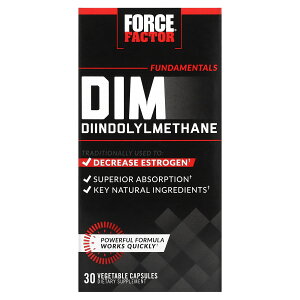 Force Factor DIM y iHerb ACn[u  z tH[Xt@N^[ WCh^ Z oCIy RVE GLX Tvg Tv xWJvZ 30