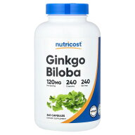 Nutricost ギンコビロバ 【 iHerb アイハーブ 公式 】 ニュートリコスト イチョウエキス イチョウ いちょ…