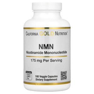 【POINT20倍★10/30 0:00〜23:59限定】California Gold Nutrition NMN 【 iHerb アイハーブ 公式 】 カリフォルニア ゴールド ニュートリション ニコチンアミドモノヌクレオチド エヌエムエヌ サプリメント