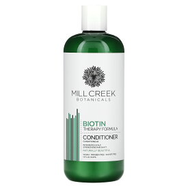 Mill Creek Botanicals ビオチン コンディショナー 【 iHerb アイハーブ 公式 】 ミルクリーク ボタニカル ボタニカルズ ヘアコンディショナー ヘア トリートメント セラピーフォーミュラ アルガン ホホバ 414ml