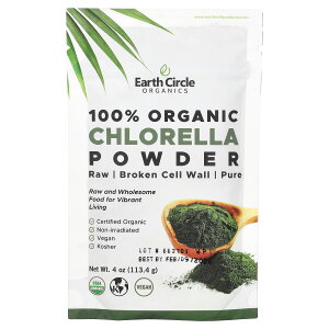 Earth Circle Organics N pE_[ I[KjbN y iHerb ACn[u  z A[XT[NI[KjNX 100% L@ H זEǔj X[p[O[ X[p[t[h Tv  113.4g
