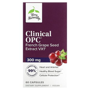 Terry Naturally NjJ OPC y iHerb ACn[u  z e[i`[ Clinical OPC uhEq GLX |tFm[ ISbN vAgVAjW Tv JvZ 300mg 60