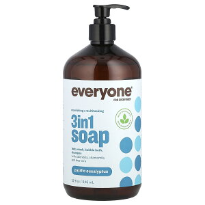 �y15%OFF�N�[�|����5/9 20:00~5/16 01:59�zEveryone 3in1 �\�[�v �y iHerb �A�C�n�[�u ���� �z �G�u������ �{�f�B�E�H�b�V�� �V�����v�[ �o�u���o�X �X���[�C������ �s���A�G�b�Z���V�����I�C�� �A���G�L