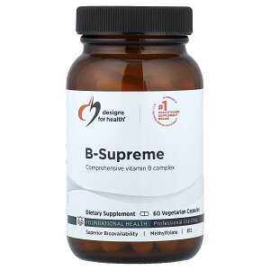 �y15%OFF�N�[�|����5/23 20:00~5/27 01:59�zDesigns For Health B-�X�v���[�� �y iHerb �A�C�n�[�u ���� �z �f�U�C���Y�t�H�[�w���X �r�^�~��B�Q �r�^�~��B �r�^�~�� B B1 B2 B3 B6 B12 �t�_ �r�I�`�� �p���g�e���_