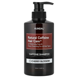 �y15%OFF�N�[�|����7/4 20:00~7/11 01:59�zKundal �i�`������ �J�t�F�C�� �w�A�P�A�{ �y iHerb �A�C�n�[�u ���� �z �N���_�� �J�t�F�C�� �V�����v�[ �T�N�� 500ml