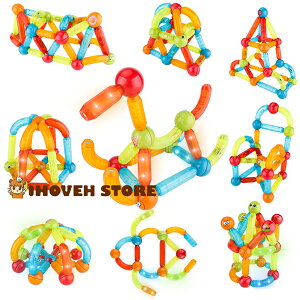 y{zςݖ gݗ  - ݂  ubN mߋ STEM  3D 52pcs LEDCg Jt S XeBbN ̎q j̎q q lC a NX}
